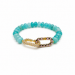 Labradorite Signature Toggle Bracelet
