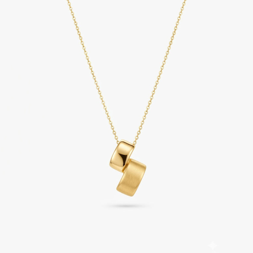 Brushed Mood Offbeat Necklace