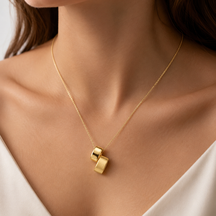Brushed Mood Offbeat Necklace