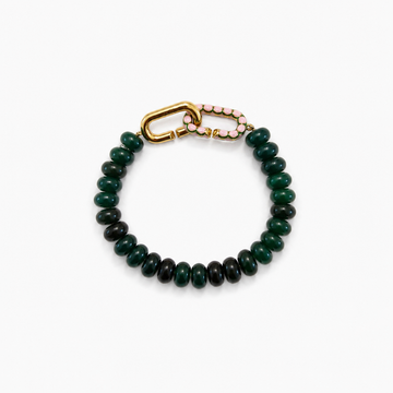 Green Aventurine Signature Toggle Bracelet