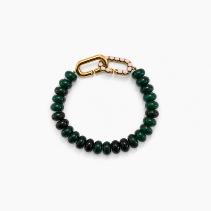 Green Aventurine Signature Toggle Bracelet