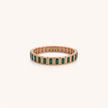 Emerald Rhythm Stretch Bracelet