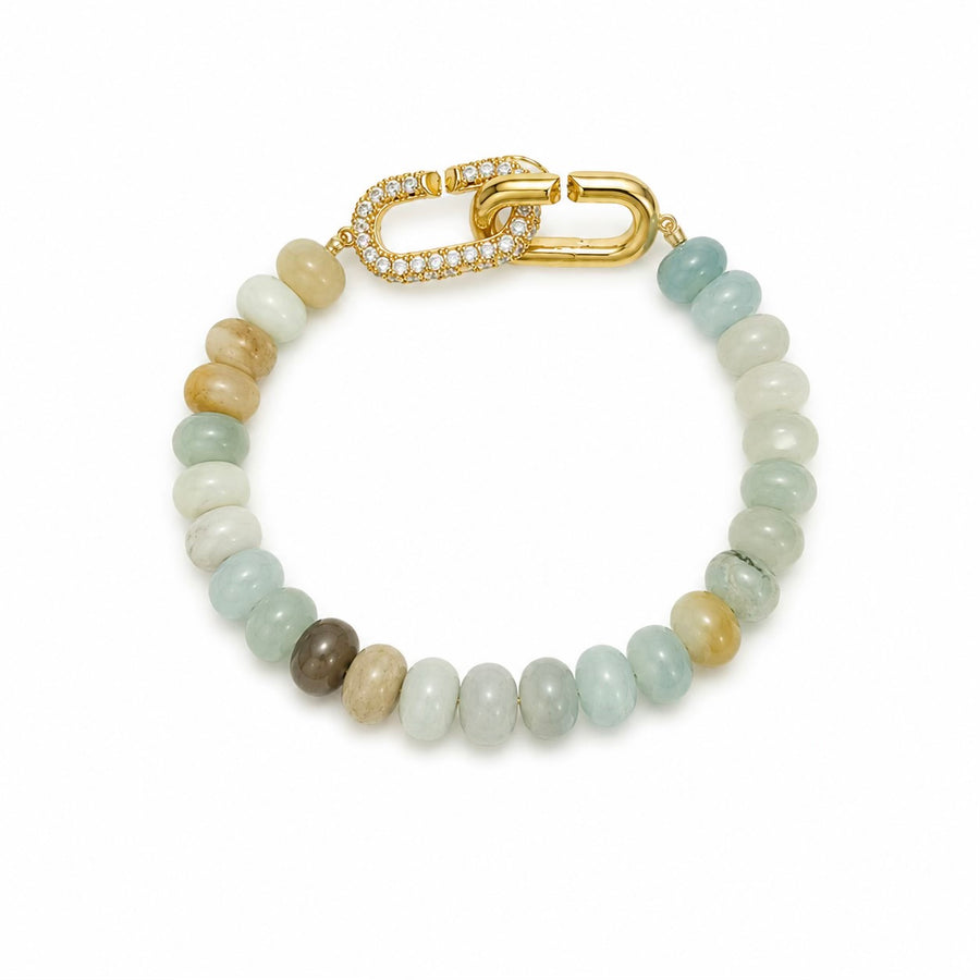 Amazonite Signature Toggle Bracelet