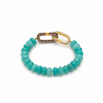 Labradorite Signature Toggle Bracelet