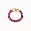 Purple Jade Signature Toggle Bracelet