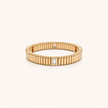 Gilded Link Stretch Bracelet