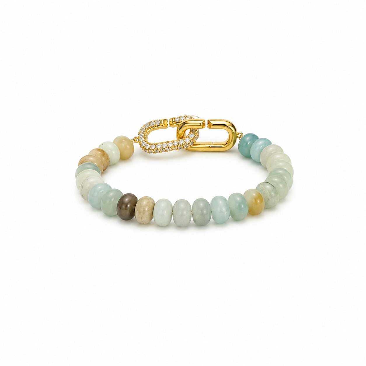 Amazonite Signature Toggle Bracelet