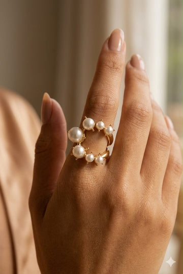 Celeste Pearl Ring