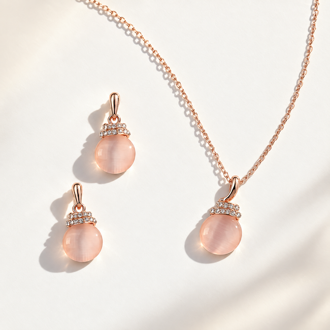 Peach Glow Drop Set