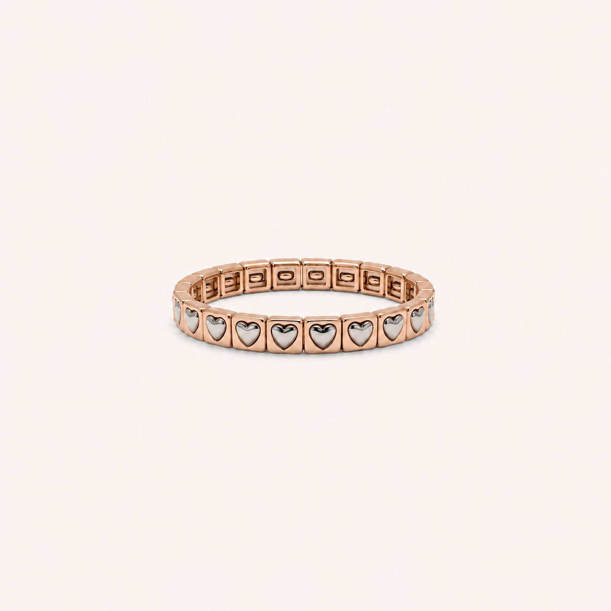 Infinite Love Stretch Rosegold Bracelet
