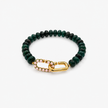 Green Aventurine Signature Toggle Bracelet