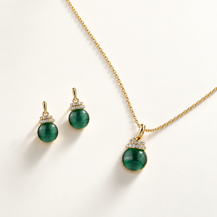 Emerald Glow Drop Set