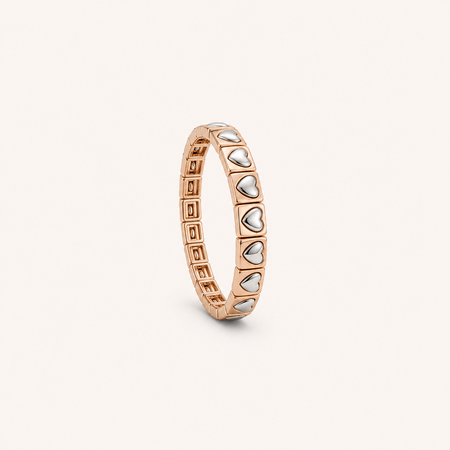 Infinite Love Stretch Rosegold Bracelet