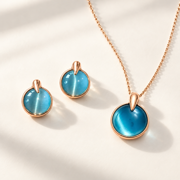 Ocean Whisper Pendant Set