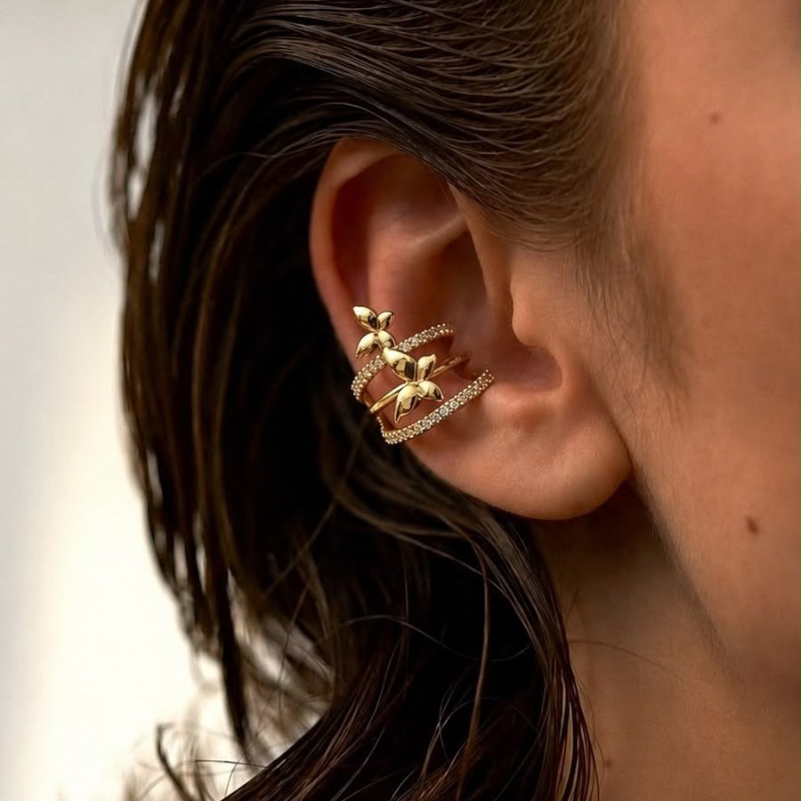 Butterfly Ear Cuff