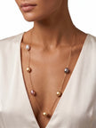 Brushed Mood Pebble Necklace