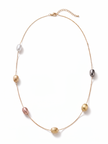 Brushed Mood Pebble Necklace