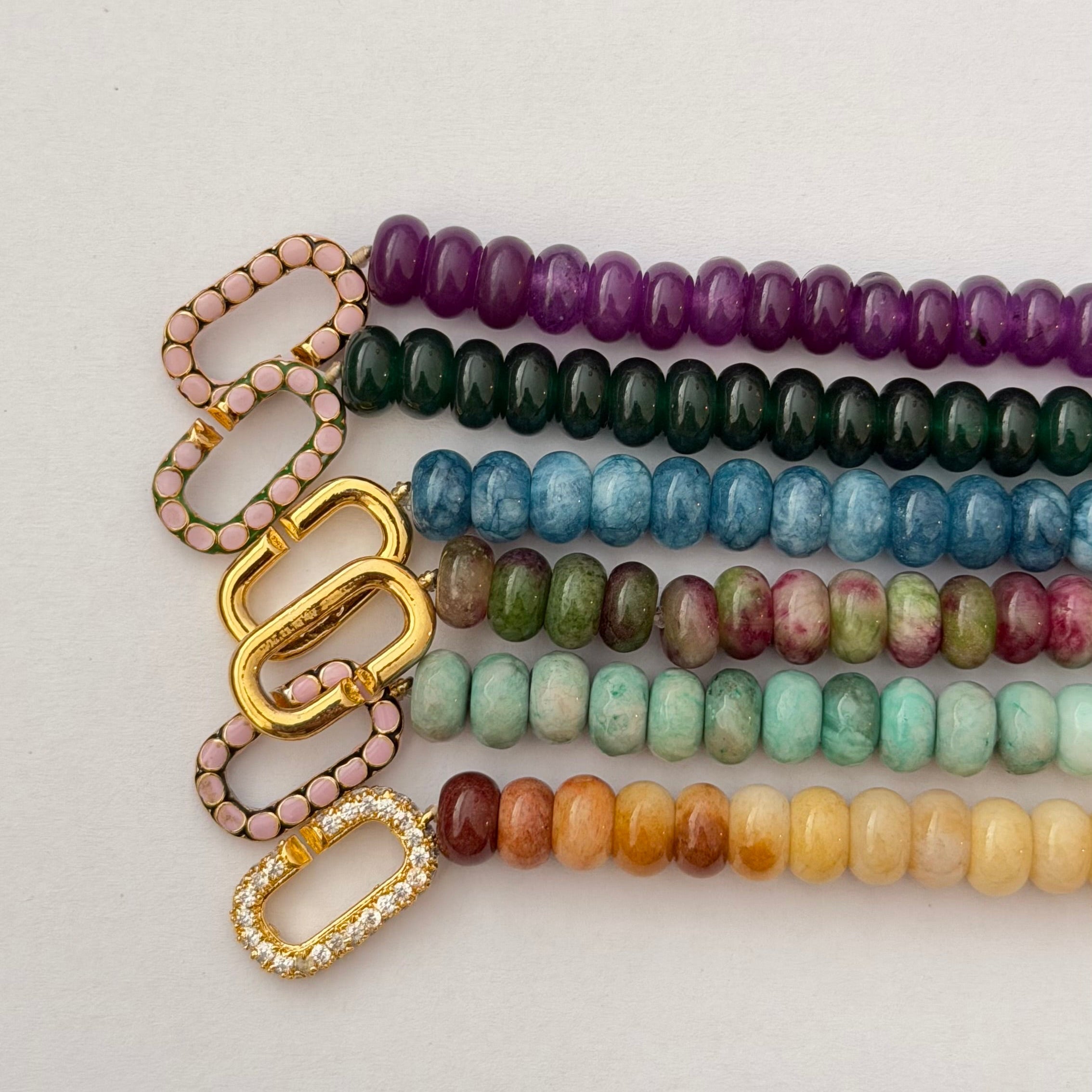 Green Aventurine Signature Toggle Bracelet