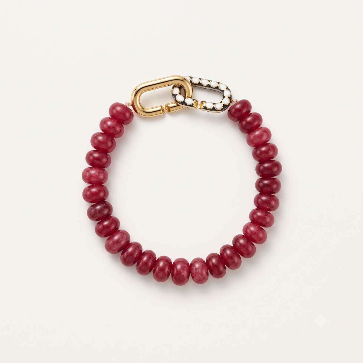 Red Aventurine Signature Toggle Bracelet