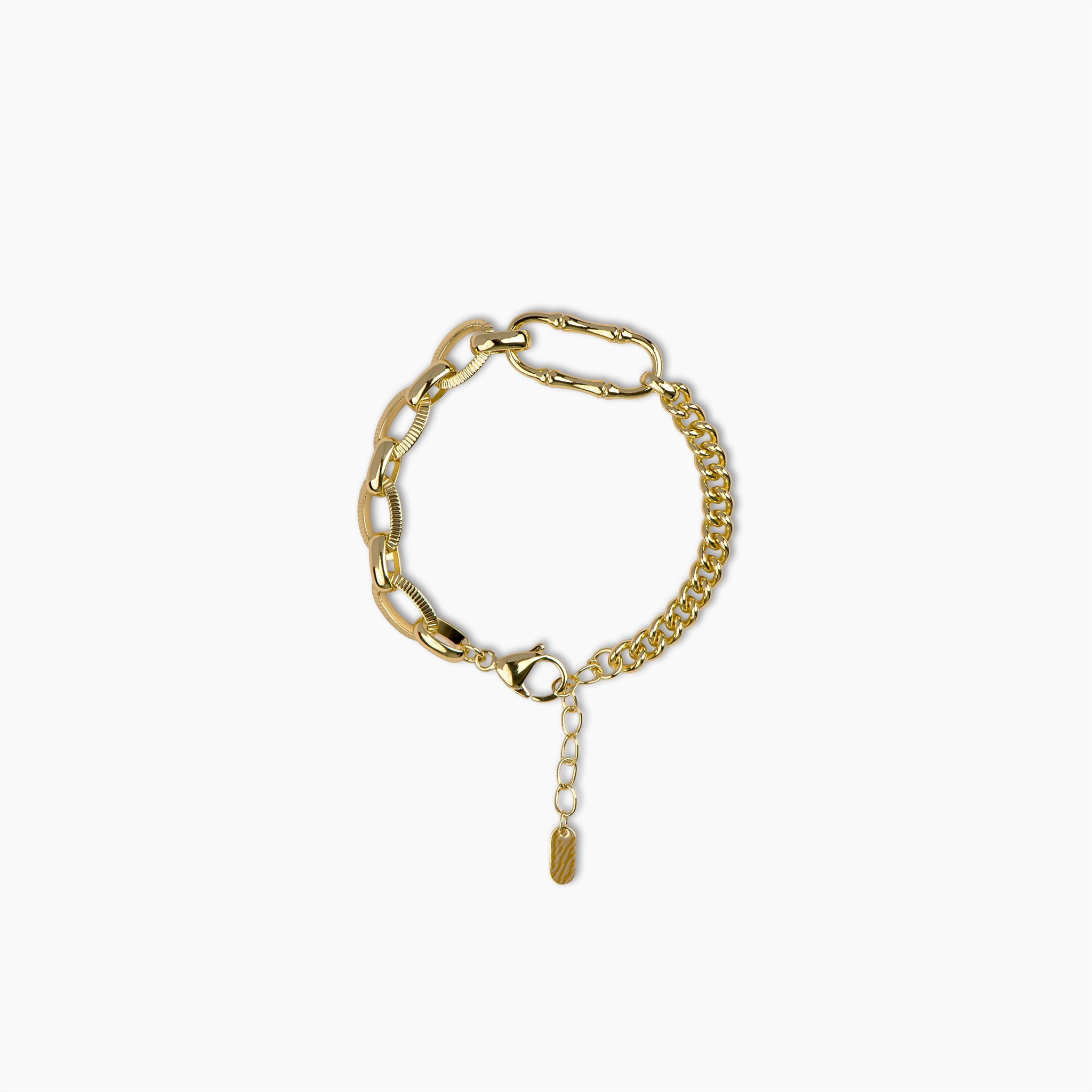 Mixed Link Chain Bracelet