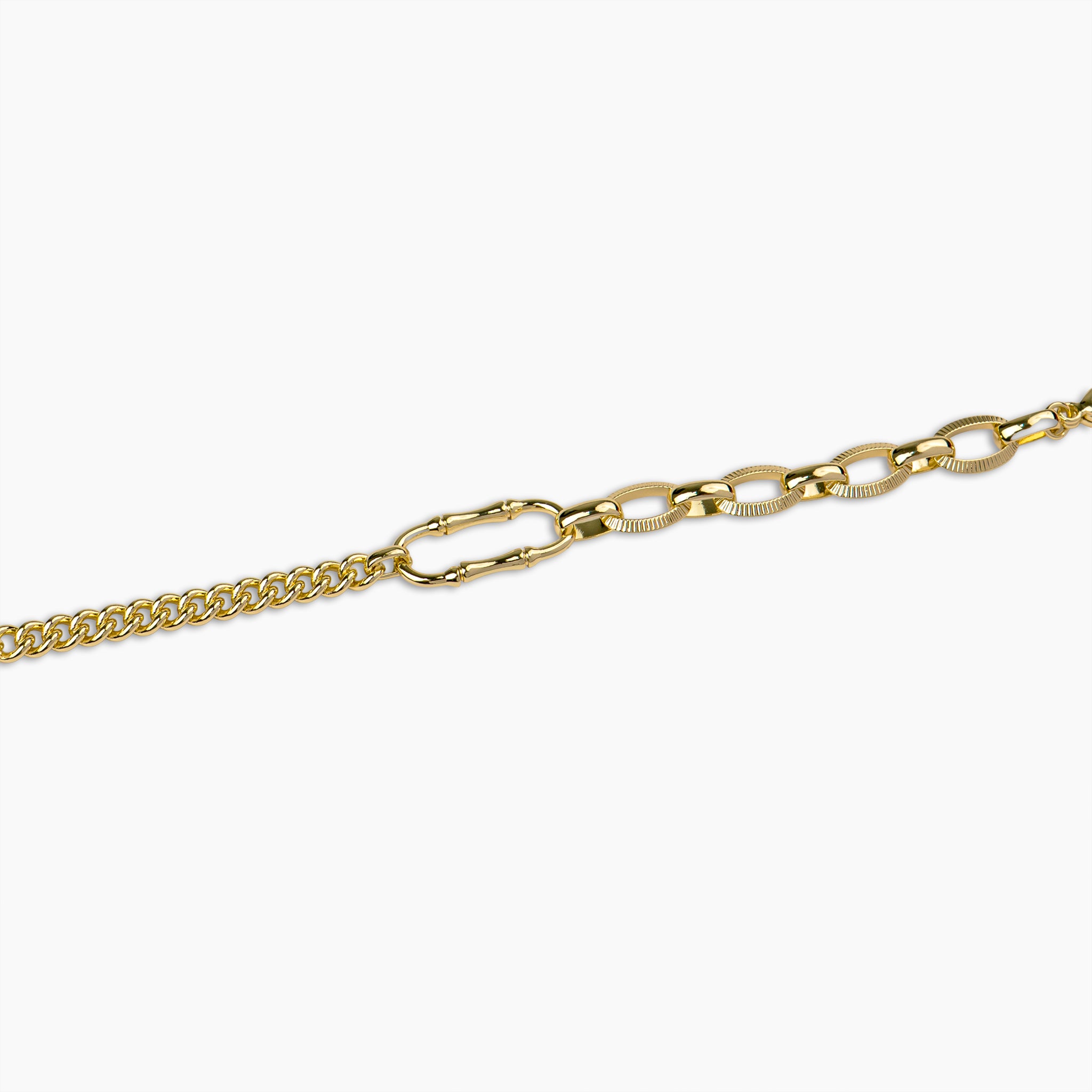 Mixed Link Chain Bracelet