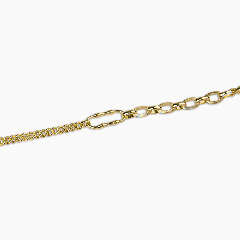 Mixed Link Chain Bracelet