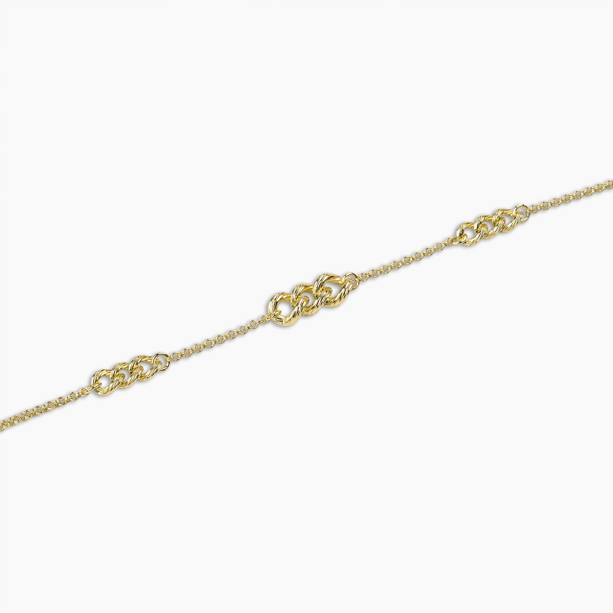 Aurelia Triple Link Bracelet