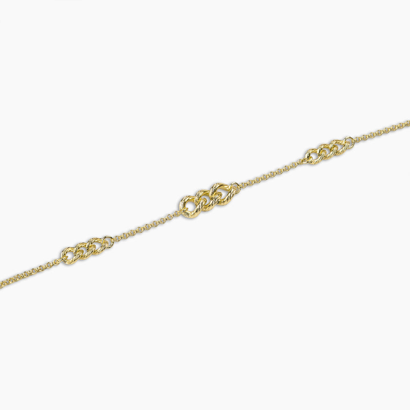Aurelia Triple Link Bracelet