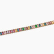 Rainbow Baguette Bolo Bracelet