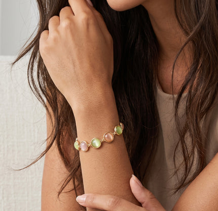 Pastel Gemstone Bracelet