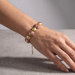 Blush Medallion Bracelet