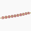 Pink Enamel Butterfly Bracelet