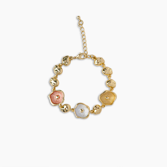 Tricolor Bloom Bracelet