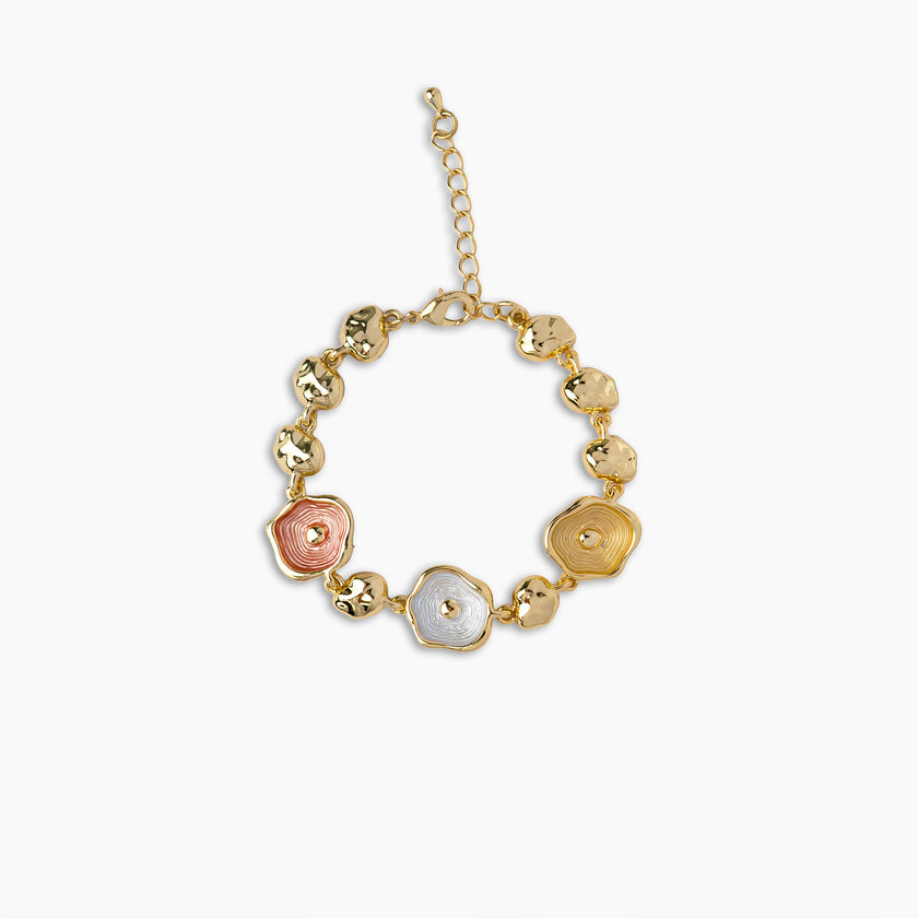 Tricolor Bloom Bracelet