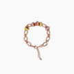 Pastel Charm Link Bracelet