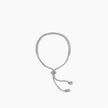 Silver Tennis Bolo Bracelet