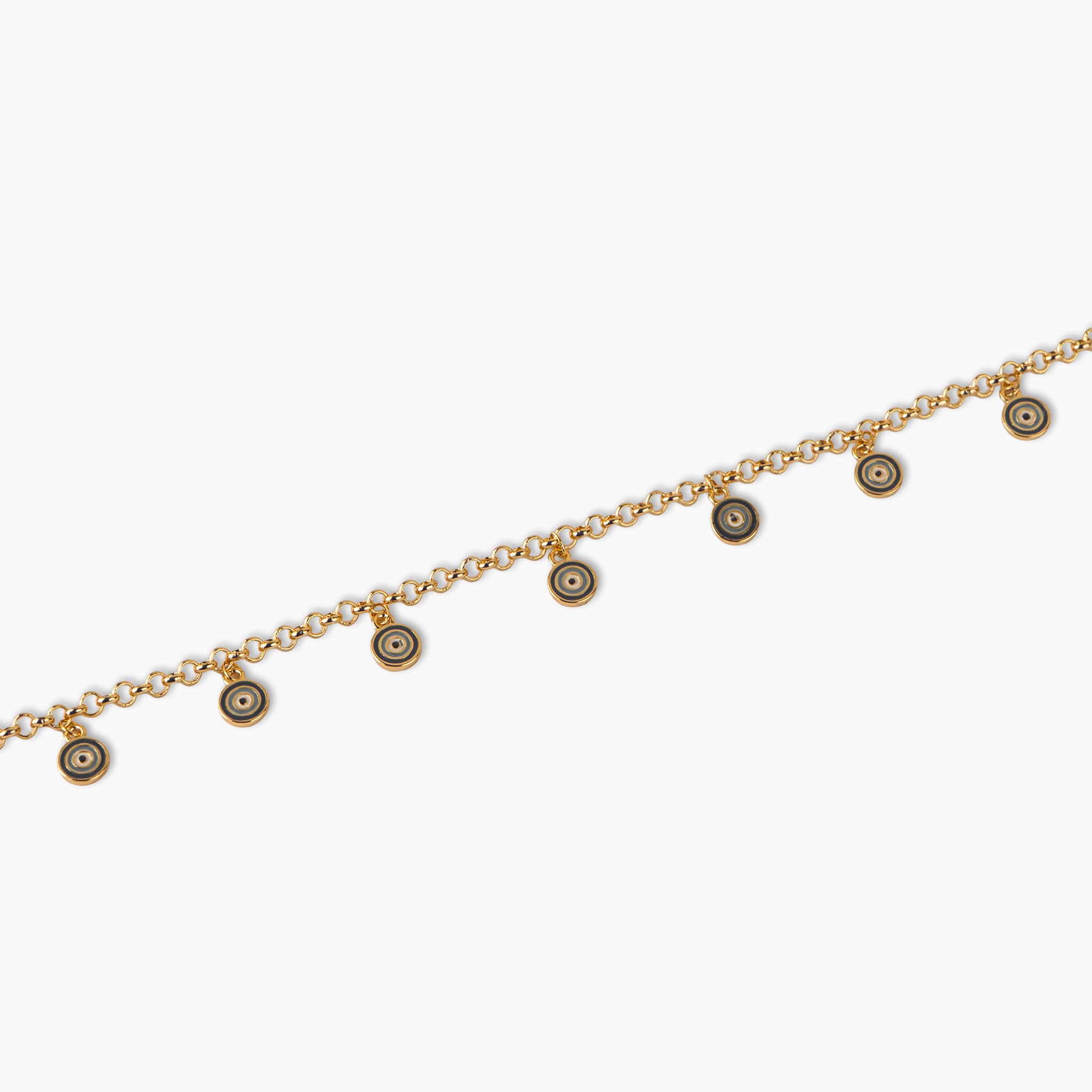 Evil Eye Station Bracelet