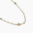 Luna Pearl Station Necklace