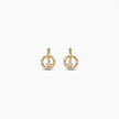 Celestial Wreath Huggie Earrings