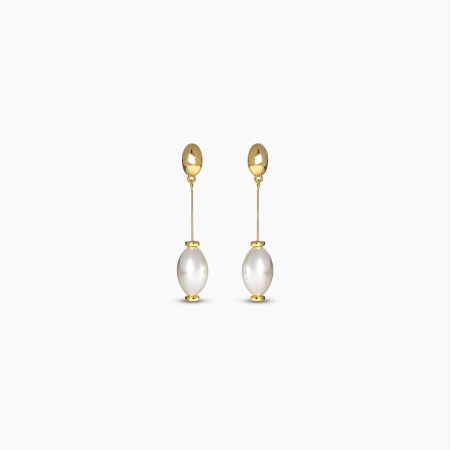 Luna Pearl Drop Earrings