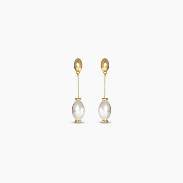 Luna Pearl Drop Earrings