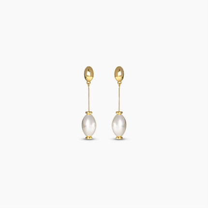 Luna Pearl Drop Earrings