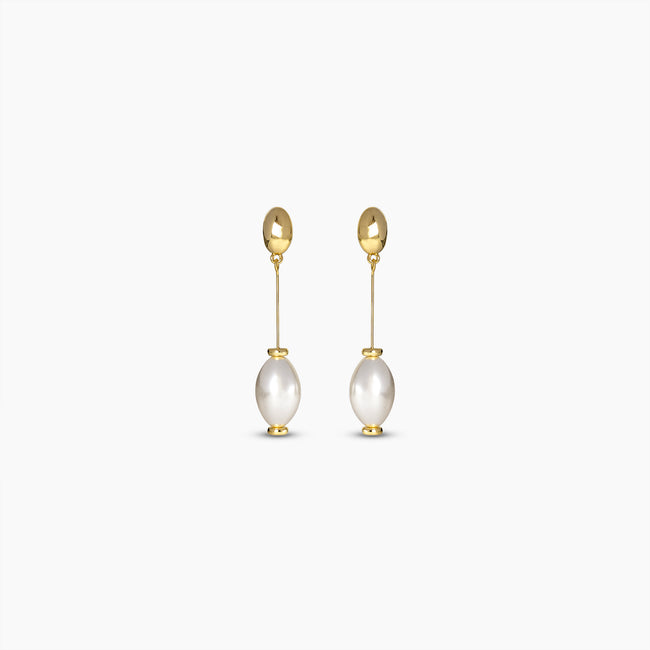 Luna Pearl Drop Earrings