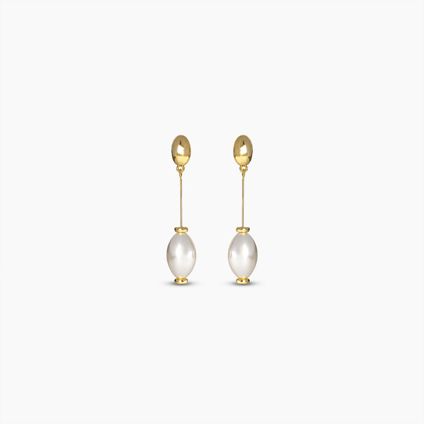 Luna Pearl Drop Earrings
