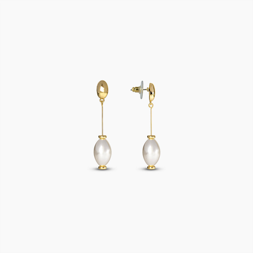 Luna Pearl Drop Earrings