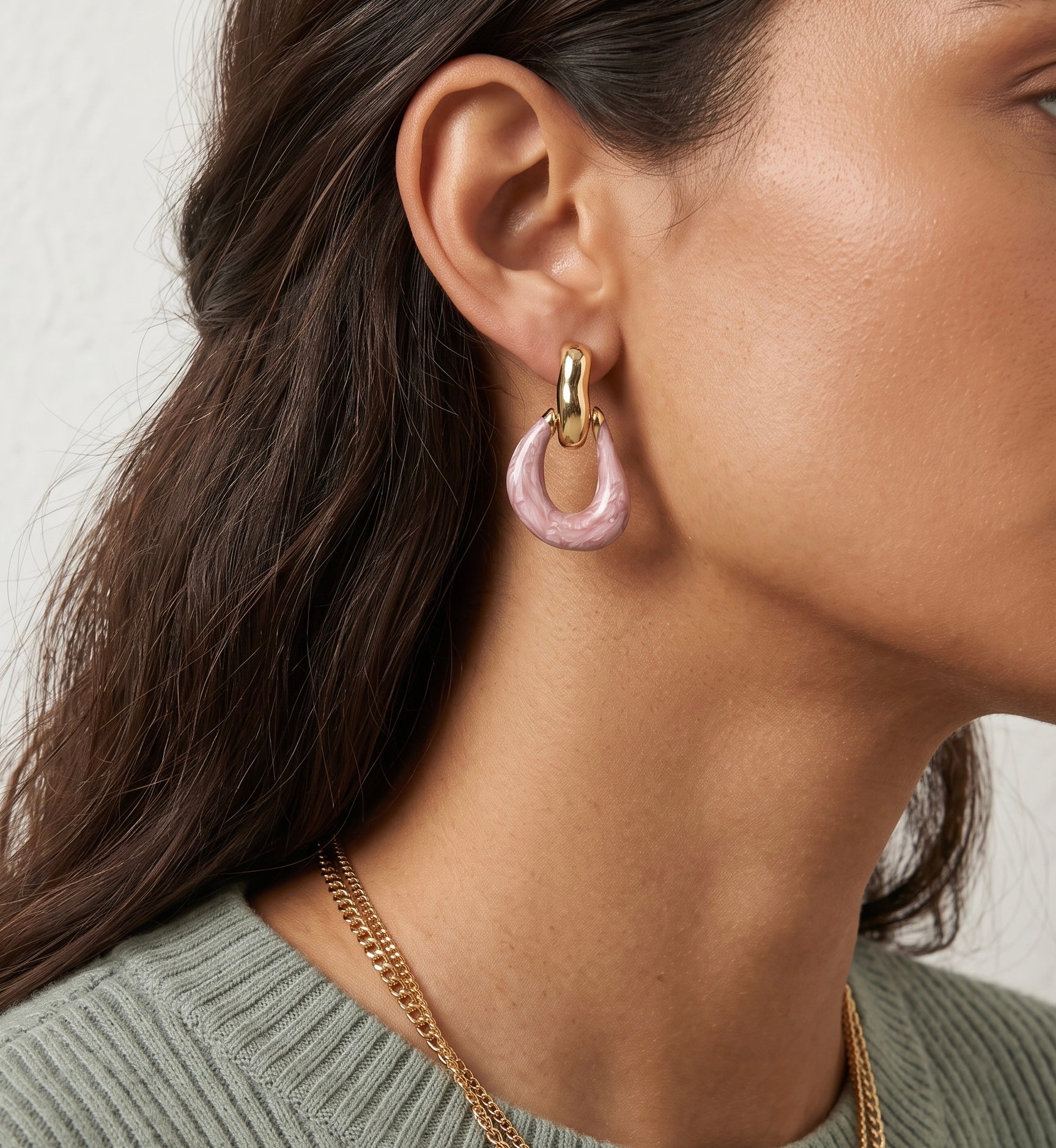 Blush Sculpt Earrings