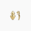 Gold Leaf Drop Earrings