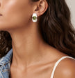 Emerald Glow Studs