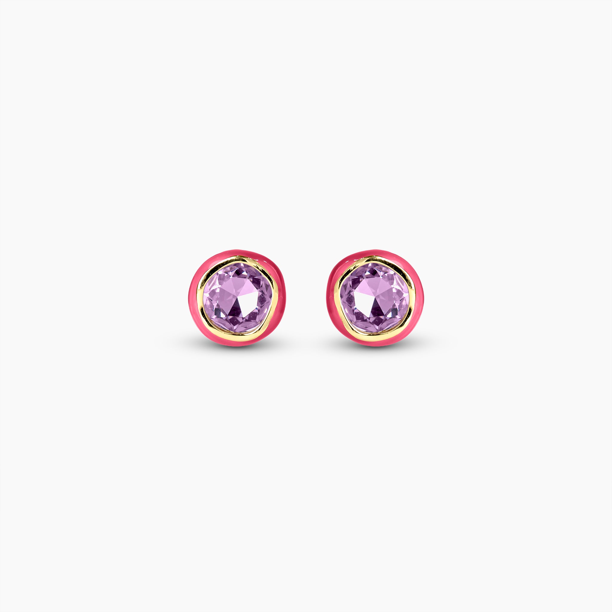 Pink Pop Stud Earrings