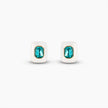 Aqua Sculpt Stud Earrings